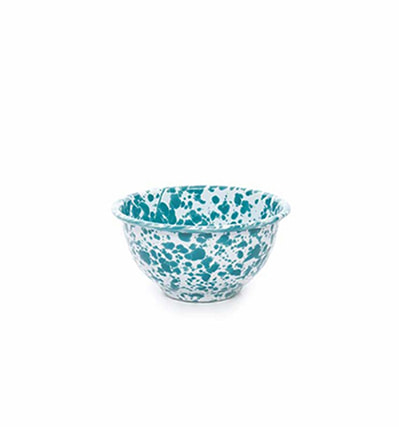 크로우캐년 요거트 보울 터키블루 CrowCanyon Home Yogurt Bowl Turquoise Marble