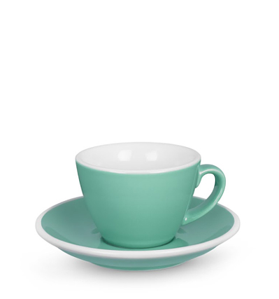 Acme Flat White Cup &amp; Saucer Mint