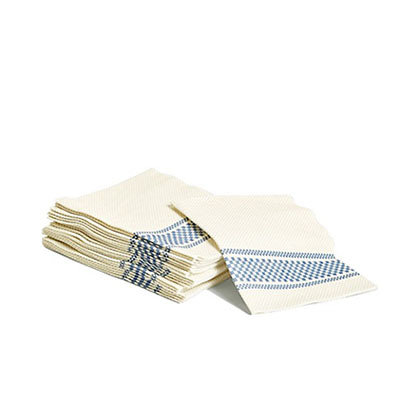 헤이 냅킨 HAY Biodegradable napkins Blue set of 20