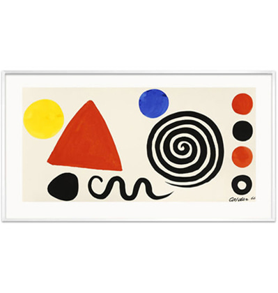 알렉산더 칼더 그림액자 Abstraction, 1966 - Alexander Calder