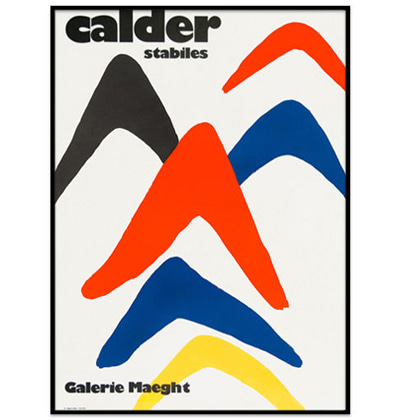알렉산더 칼더 액자 Stabiles, 1971 - Alexander Calder