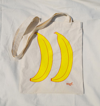 키미앤일이 코튼백 바나나 KIMI12 Cotton Bag Banana