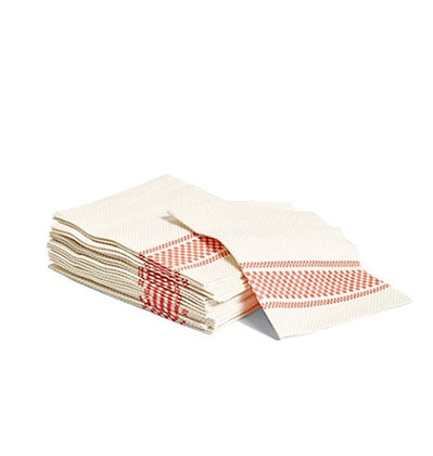 헤이 냅킨 HAY Biodegradable napkins Red set of 20