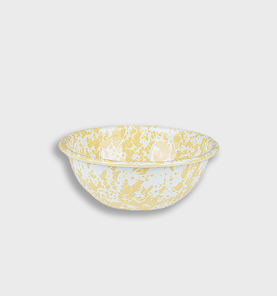 크로우캐년 시리얼볼 옐로우 마블 CrowCanyonHome Cereal bowl Yellow Marble