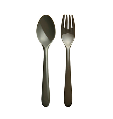 더리빙팩토리 스푼 포크 세트 미드나잇 The Living Factroy CA Spoon Fork Midnight M size