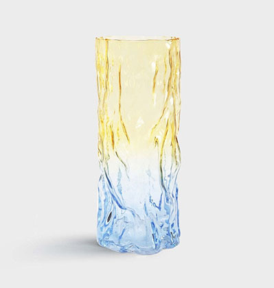앤클레버링 트렁크 바이컬러 화병 옐로우 &amp;KLEVERING Vase Trunk Bicolor Yellow