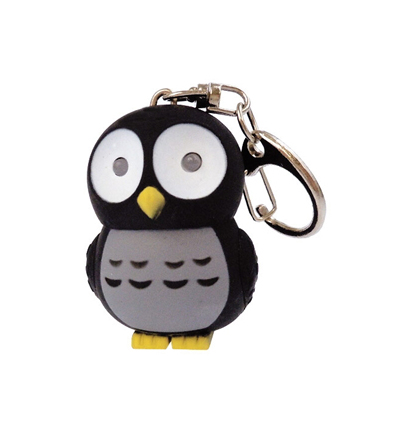 Kikkerland Owl LED Keychain
