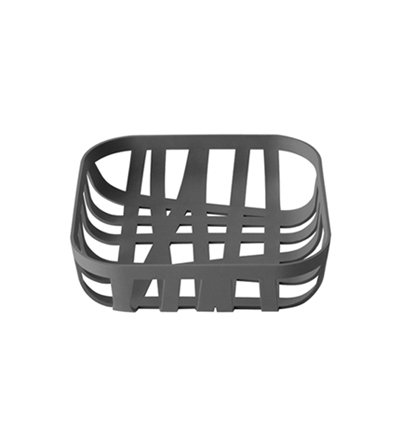 Muuto Wicker Bread Basket, Dark Grey