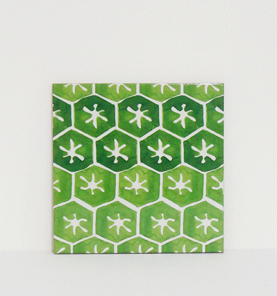 더걸온더문 헥사곤 타일 Hexagon Tile (small size)